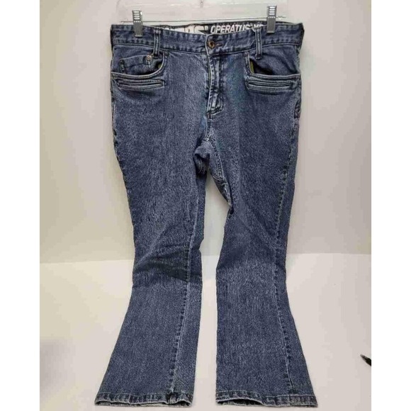 Viktos Jeans Mens 30x32 Blue Operatus XP Tactical Denim Pants Military Stretch - Picture 1 of 6